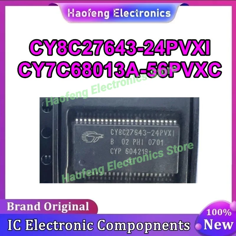 

CY7C68013A-56PVXC CY8C27643-24PVXI SSOP56 IC новый оригинальный на складе