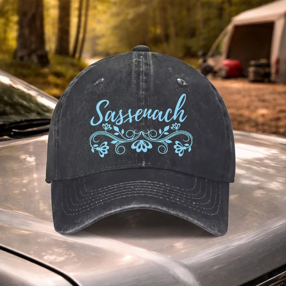 Sassenach-Vintage-Washed-Baseball-Cap-Unisex-Adjustable-Outdoor-Sports-Camping-Golf-Hat