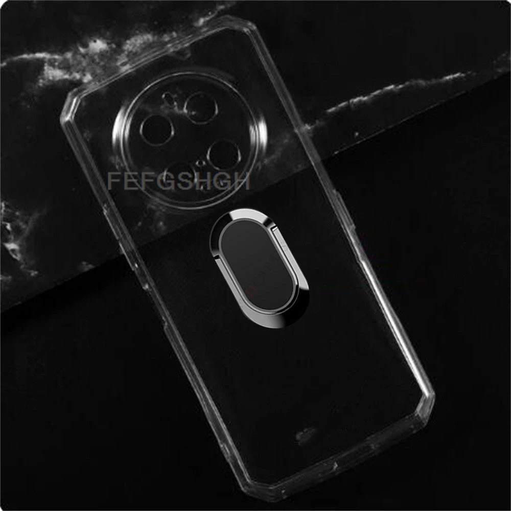 Dla Doogee DK10 DK 10 6.67 "2024 Doogee DK10 tylny uchwyt pierścieniowy uchwyt na telefon pokrywa TPU miękki silikonowy futerał