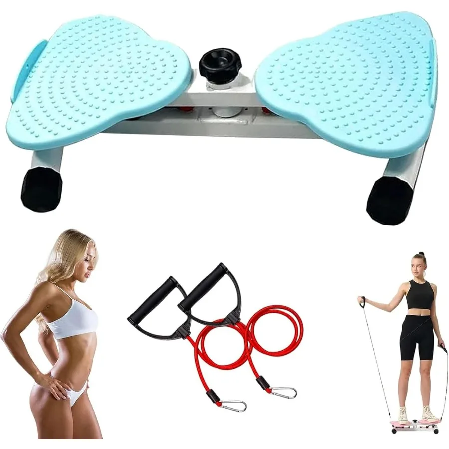 Disco giratorio de cintura para dar forma al cuerpo, máquina escultora de cintura Twiister, tablero giratorio de cintura con cordón, para bajar de peso, cardio