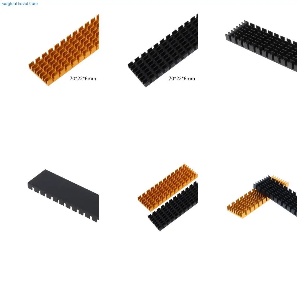 N2UB Aluminum for M.2 NVME NGFF 2280 Hard Disk Heat Dissipation SSD Heat