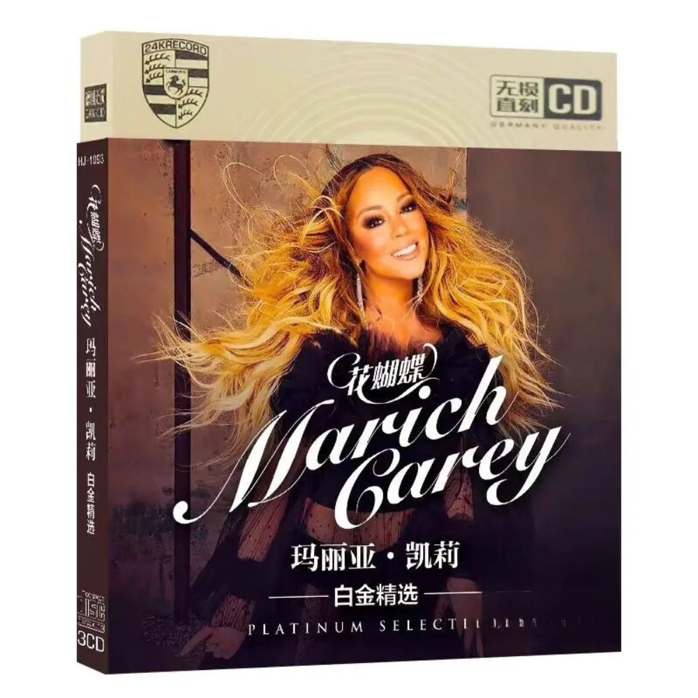 

Коллекция музыкальных компакт-дисков Mariah Carey: западная поп-музыка, английские песни, воспроизведение в автомобиле, высококачественный звук