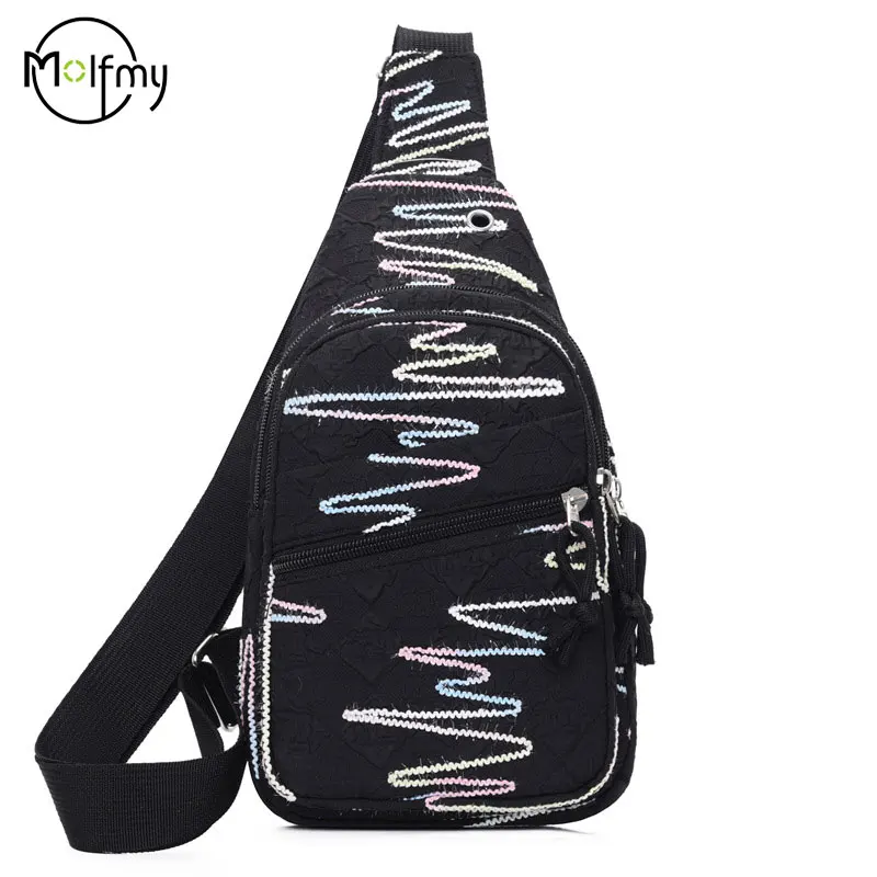 

Рюкзак через плечо для женщин, красочные нагрудные сумки, модный рюкзак через плечо для путешествий, спортивная повседневная сумка-тоут, рюкзак