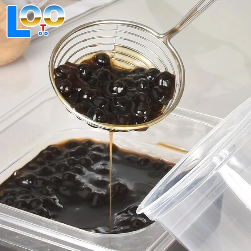 مصفاة لؤلؤة التابيوكا، مصفاة لؤلؤية، مصفاة من الفولاذ المقاوم للصدأ، أدوات معلقة للمطبخ