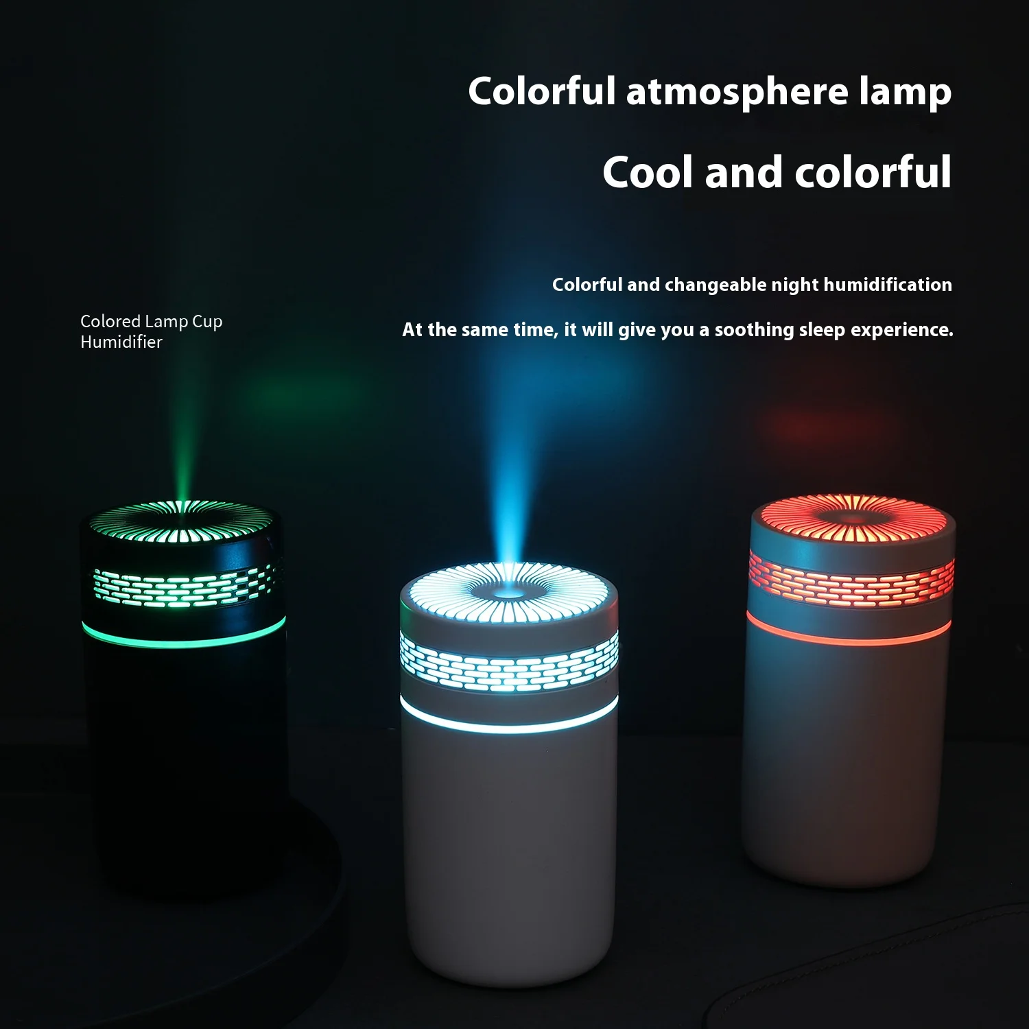 

Portable LED light mini 250ml Nano h2o mist Spray Mist humidifier Double Wet Aroma Essential Oil Diffuser Car usb air humidifier