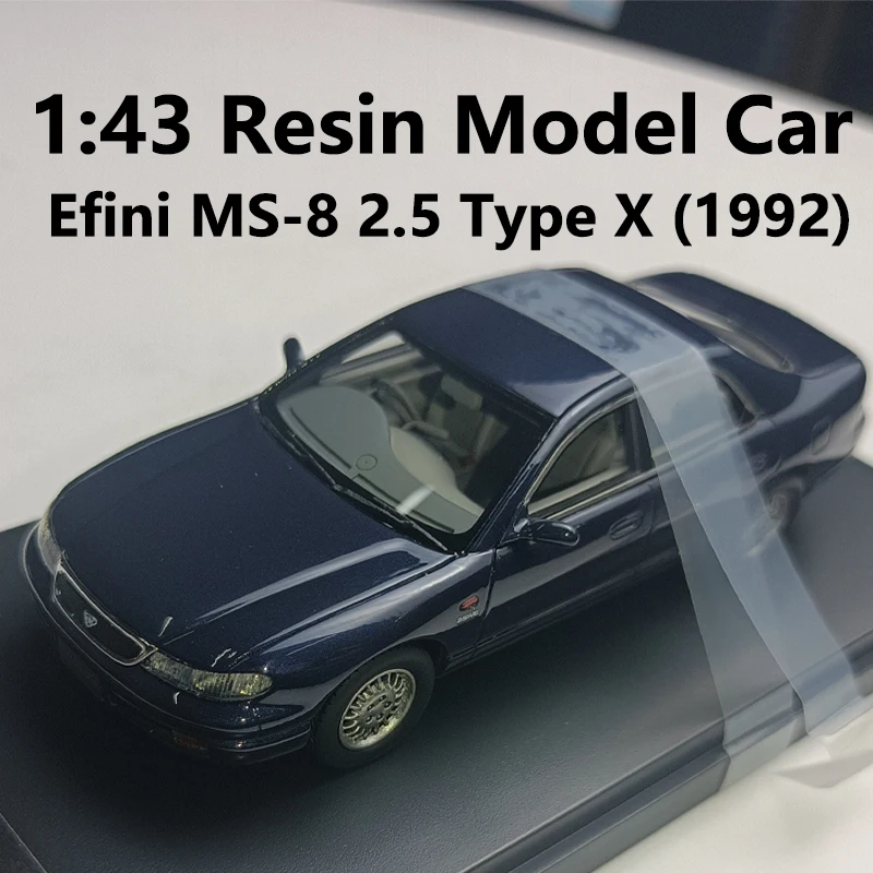 

Масштабная модель автомобиля 1:43, Efini MS-8 2,5 Type X (1992), высокая имитация смолы, литье под давлением транспортных средств, коллекционные украшения, игрушки, подарки
