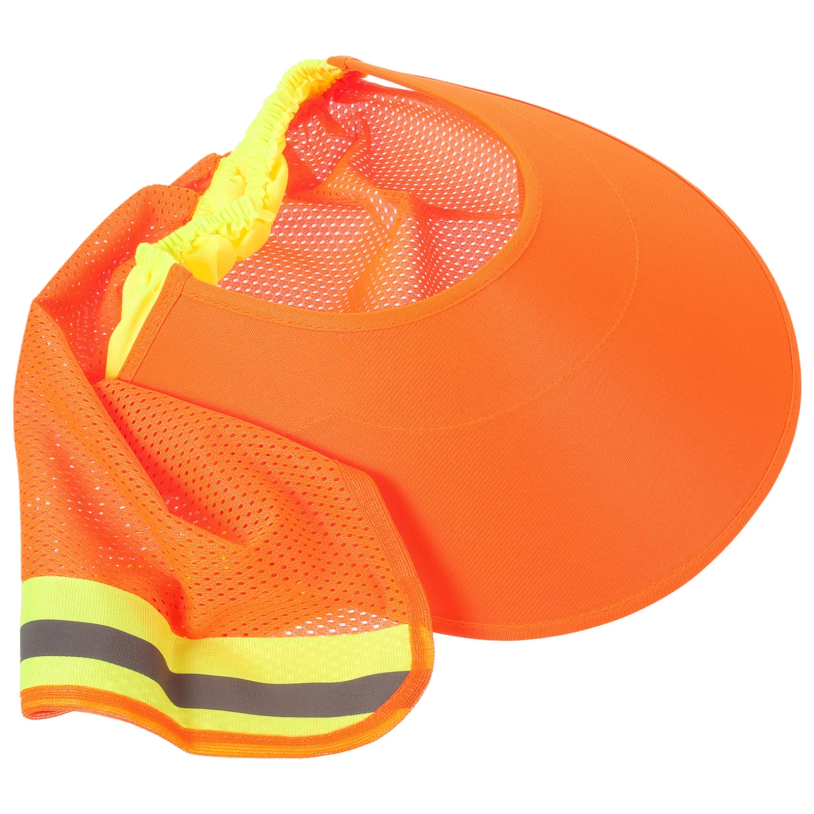 

Sun Protection Safety Hard Hat Brim Visor Shade Hardhat Low Stretch Yarn Neck for Man