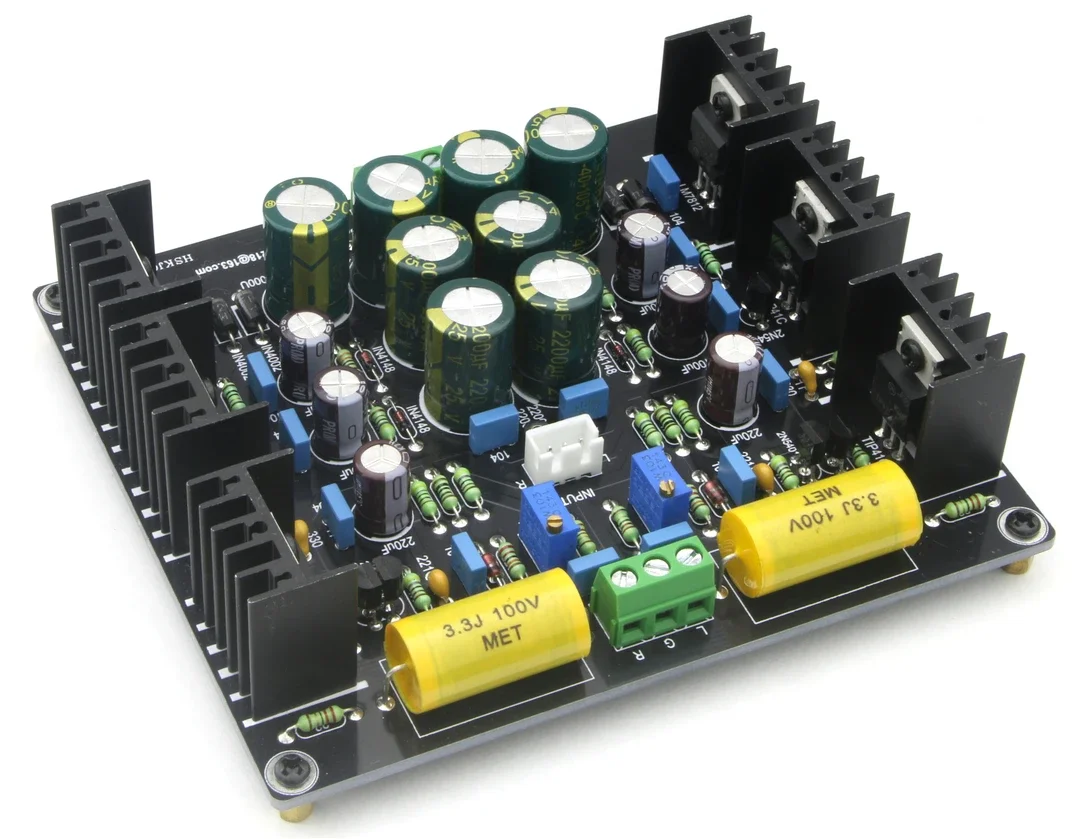 SOTAMIA JLH 1969 Class A Power Amplifier Audio Board  Dual Channel Single Ended AMP Preamplifier DIY Headphone Amplifier