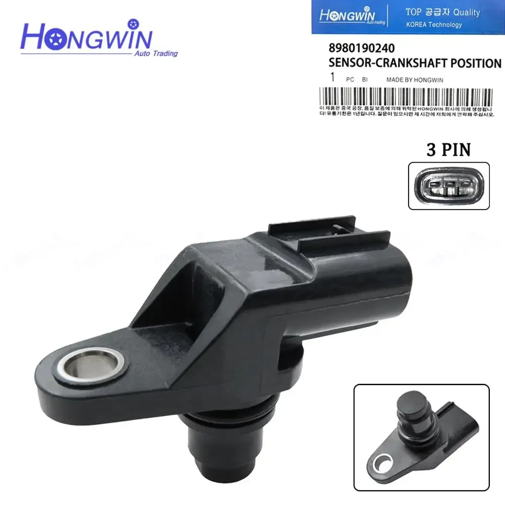 

8980190240 Camshaft Position Sensor Fits Isuzu 4HK1 Engine Hitachi ZX250LC-5B ZX250LCN-5B ZX290LC-5B ZX290LCN-5B 33220-58J11