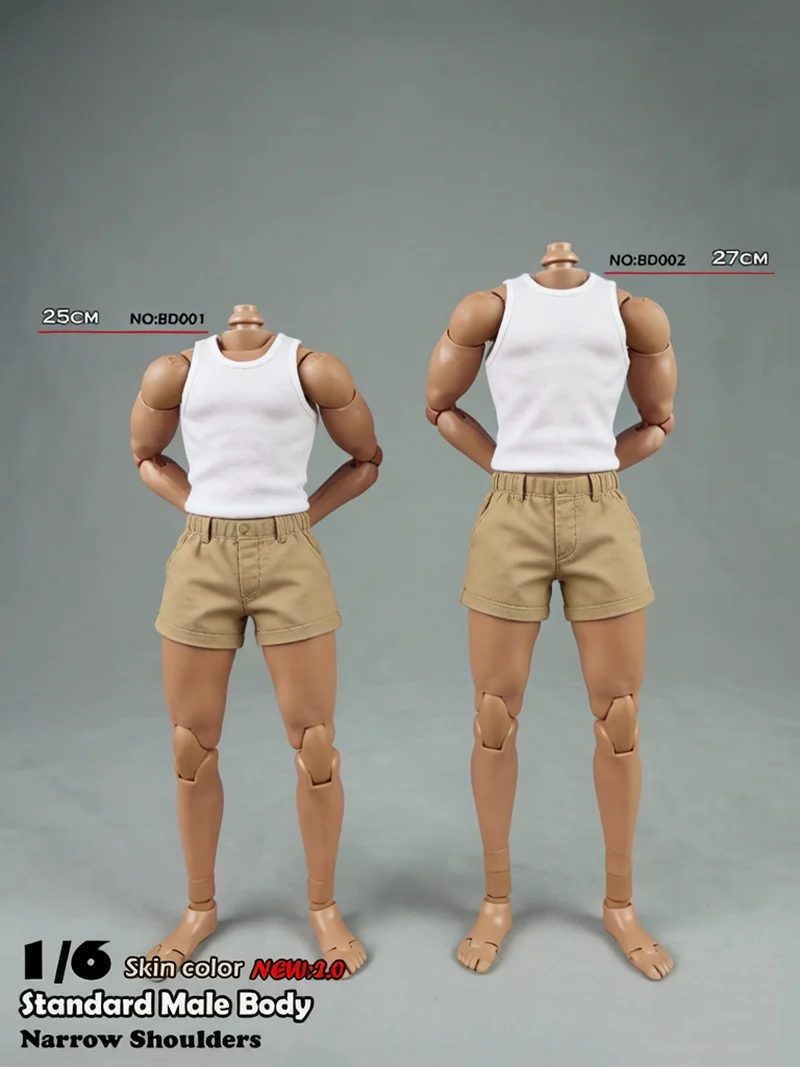 COOMODEL MB001 MB002 MB003 MB004 BD001 BD004 BD010 1/6 Male Soldier Action Figure Super Flexible Man Body Fit 1:6 Head Sculpts