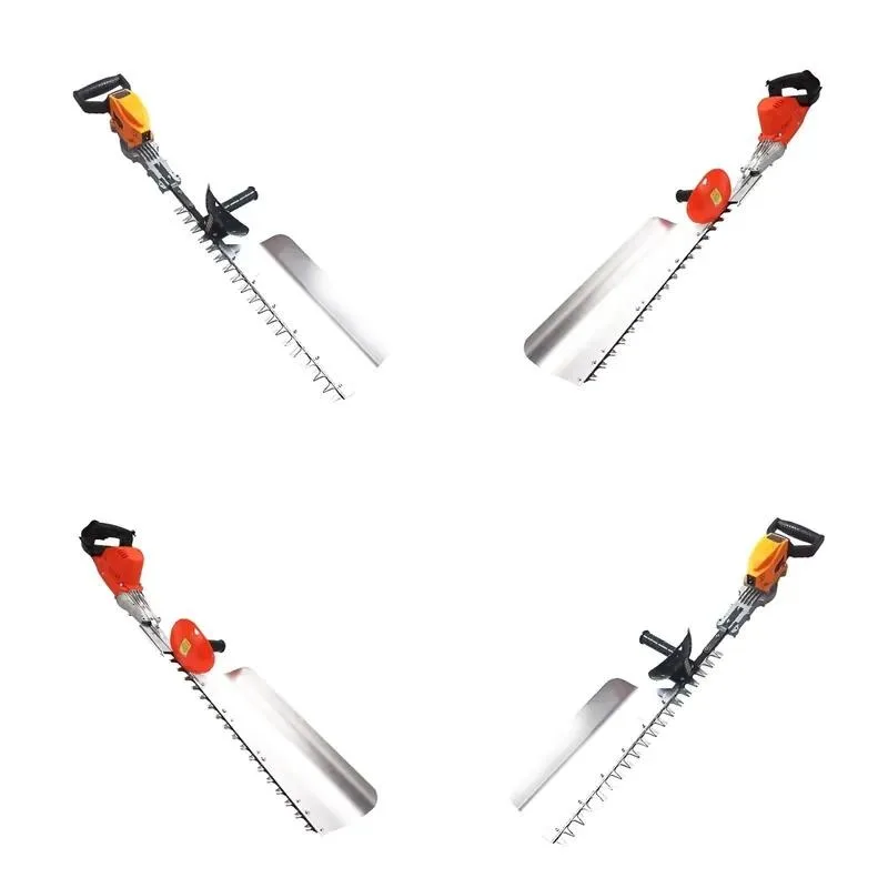 Heavy Duty Rechargeable Hedge Trimmer Double Blade Branch Cutter for Landscaping