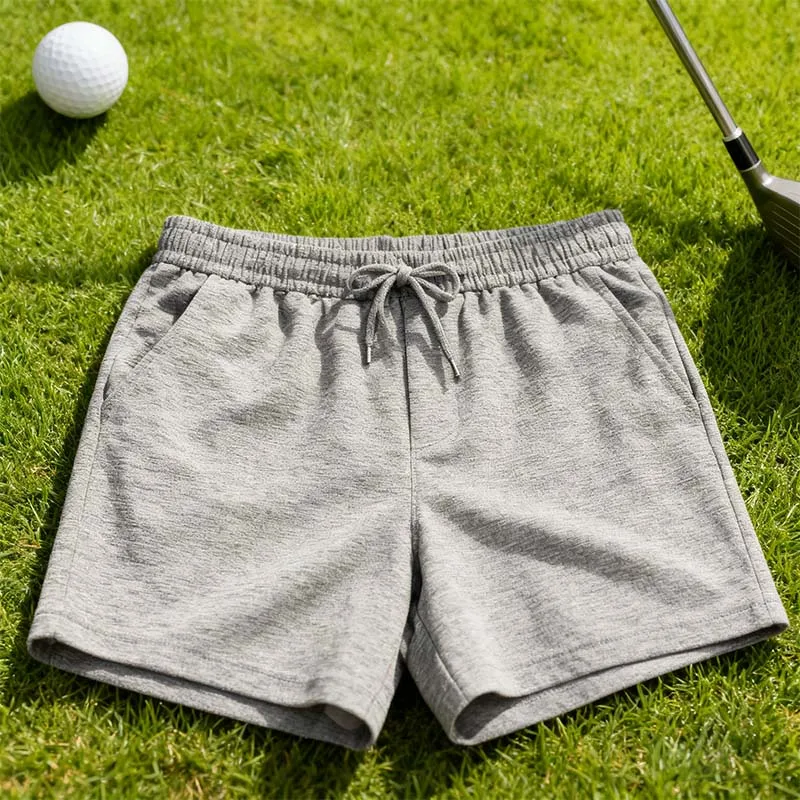 

Мужские хлопковые штаны для сна, дышащие однотонные пижамные шорты с эластичной резинкой на талии, спортивное нижнее белье для йоги, боксеры для домашней гостиной