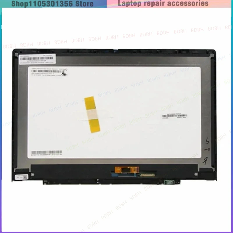 For Lenovo Flex 5 CB-13IML05 Type 82B8 5D10S39657 5D10S39656 Laptop ideapad Touch Digitizer LCD Screen Assembly 13.3