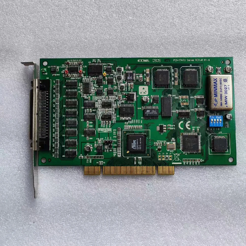 For Advantech acquisition board 256KS/ S16-bit 64 analog input acquisition card PCI-1747U