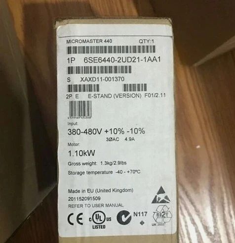 

Brand New Original 6SE6440-2UD21-1AA1 Fast Delivery