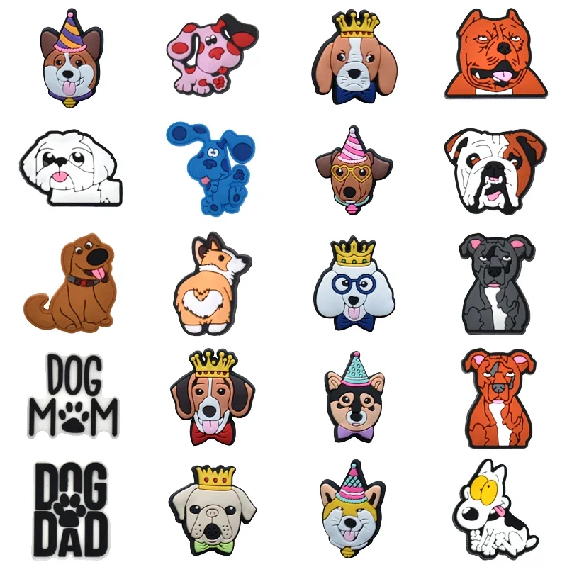 The Birthday Dog Shoe Charms for Crocs Sandals Women Clogs Pins Shoe Decorations Accessory Men Badges Kids Shoes Accessories