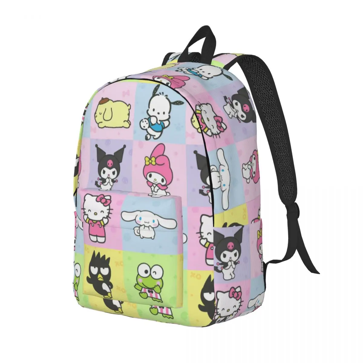 Sanrio Characters For Girls Boys Large Capacity Student Backpack Lightweight waterproof Backpack 15in 17in