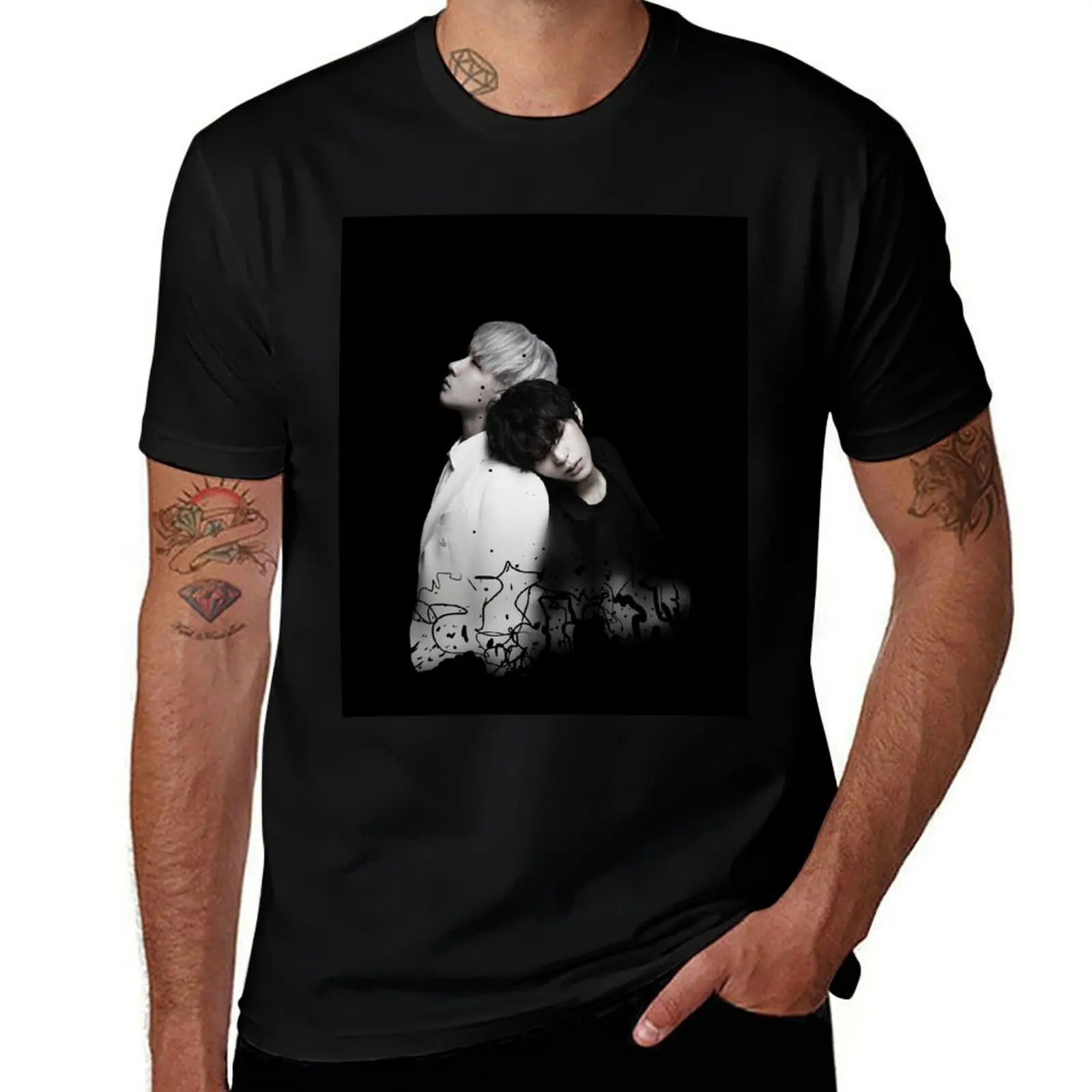 

Leo / Ravi Beautiful Liar T-Shirt korean fashion cotton graphic tees funny meme t-shirts tees Men's cotton t-shirt