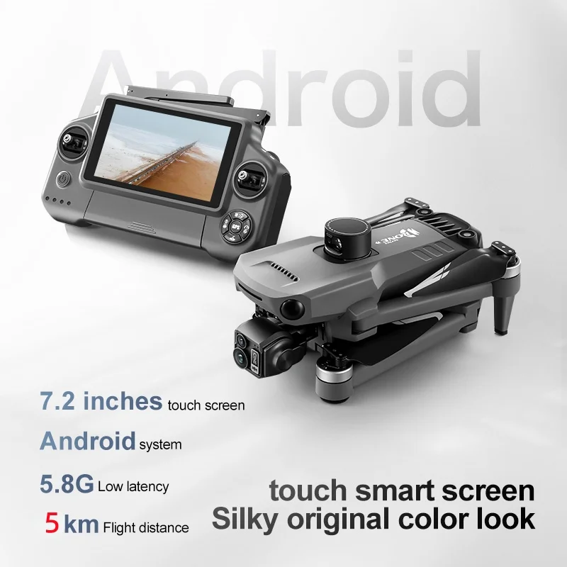 8K HDカメラ搭載、3軸ジンバル、障害物回避機能付き、ブラシレスモーター、FPV、GPS、ドローン、RCクアッドコプター、ブラシレスGPSドローンおもちゃ