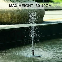 Solar Fountain Pump Floating Solar Panel Bird Baths Water Fountain with 4 Nozzles For Garden Outdoor Water Pool Pond Decor 3