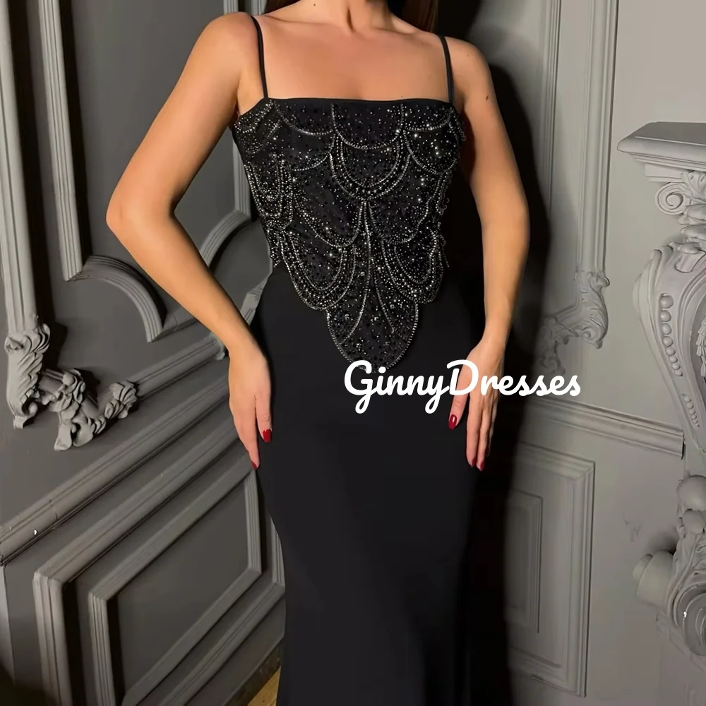 Passen Sie das Hochzeits-Partykleid im Meerjungfrau-Stil, trägerlos, elegante Partykleider für Frauen, mit Reißverschluss, bodenlang, Perlenverzierung, für formelle Anlässe an
