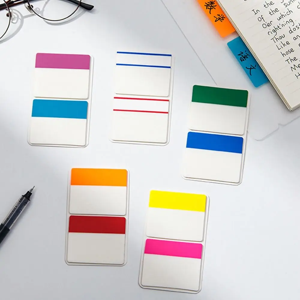 50 Sheets Keypoints Marker Index Stickers Taking Notes Bookmark Sticky Notes Aesthetic Reading Labels Office