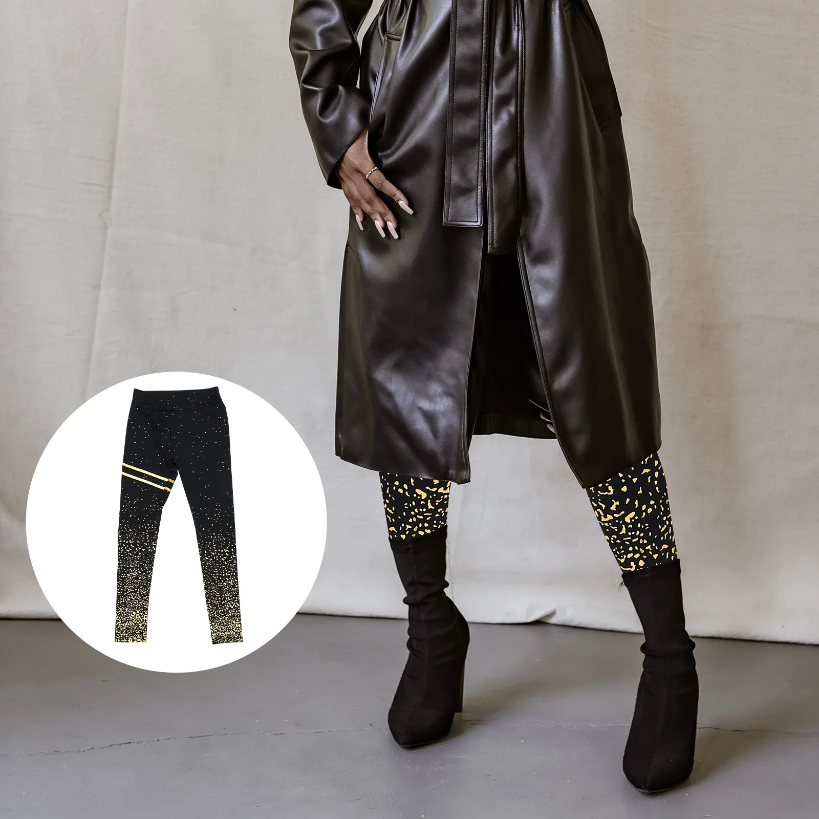 1Pcs Women Yoga Leggings High Waist Elastic Stretchy Gym Fitness Running Cycling Exercise Pants Yoga Pants Gym Leggings