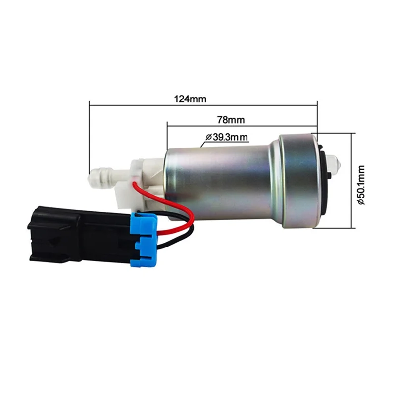 HOT-F90000285 F90000274 525Lph High Pressure Fuel Pump&Install Kit For Walbro/TI E85 Honda Civic Accord 1992-2000 F90000267,F900