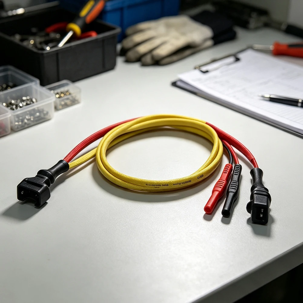 HT301 2-Pin Sensor Leads for Oscilloscope-Based Testing of Warm-Up Regulator Auxiliary Air Valve and Cold Start Injector