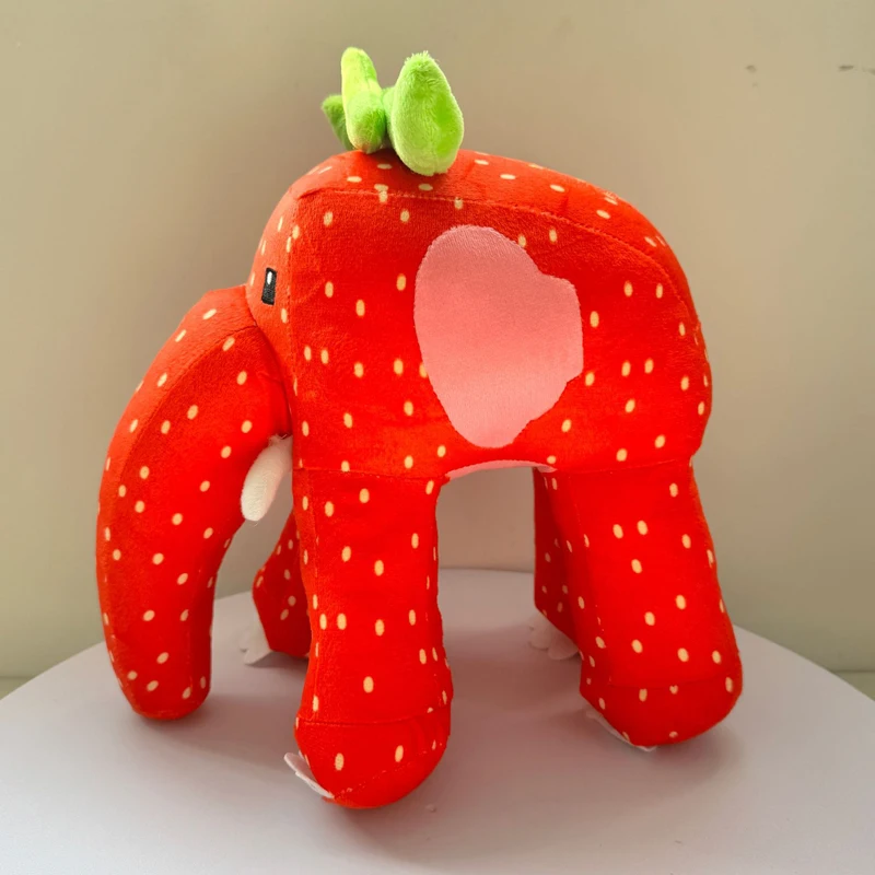 Animale divertente Milo Pinguino blu Rosso fragola Elefante Gioco anime 99 notti nella foresta Giocattoli di peluche Bella bambola di pezza di peluche