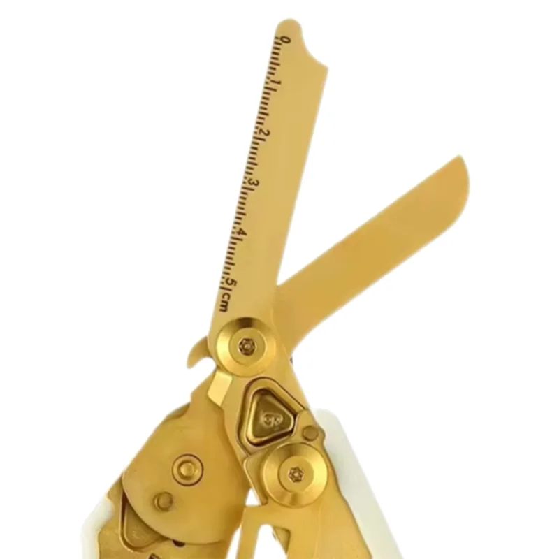 KYCOR-Fácil da trasportare Forbici da esterno retrattili Negozio H420C Acciaio inossidabile 6In1 Strumento per forbici in materiale multifunzionale