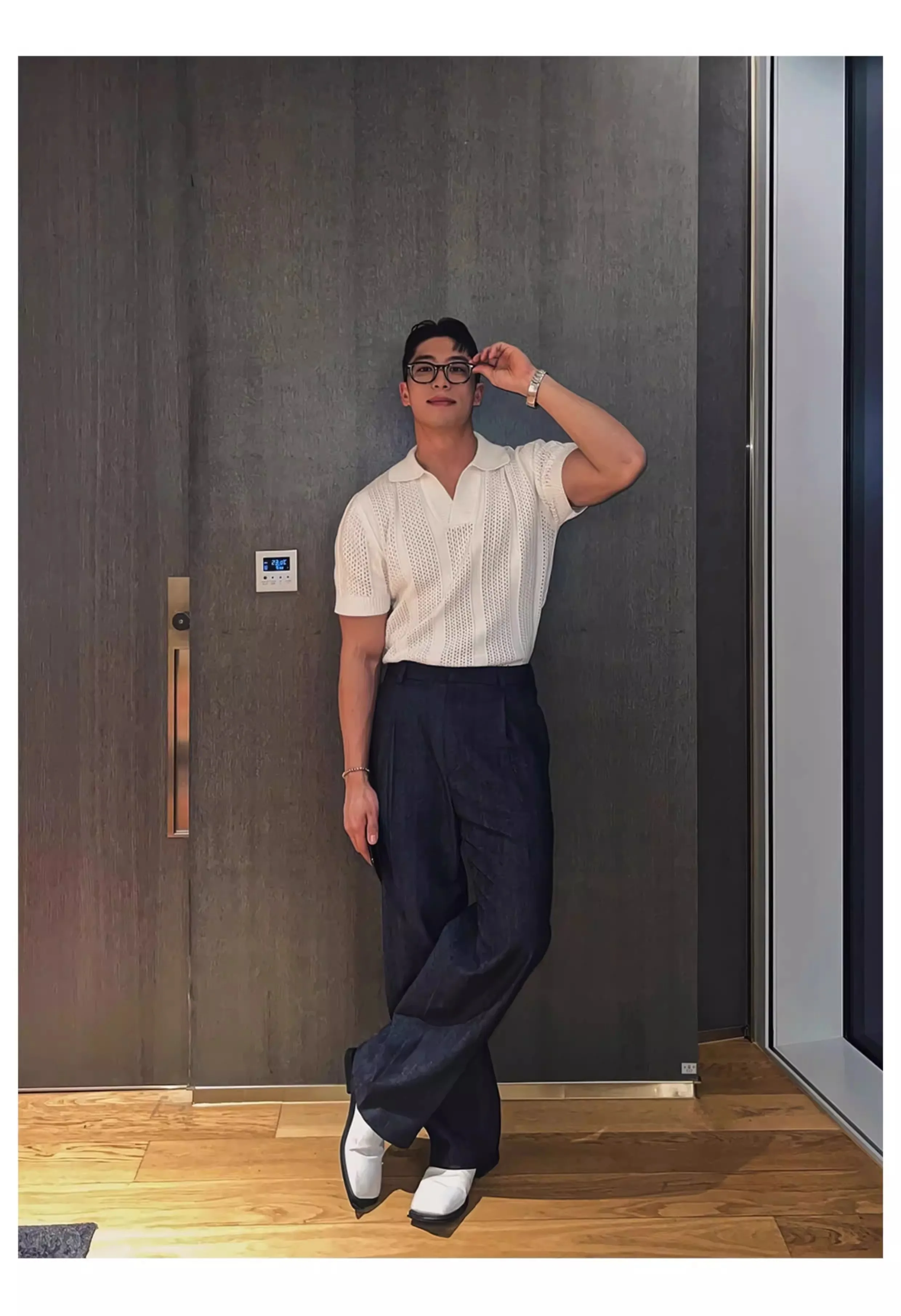 Camisa polo masculina - apresentação