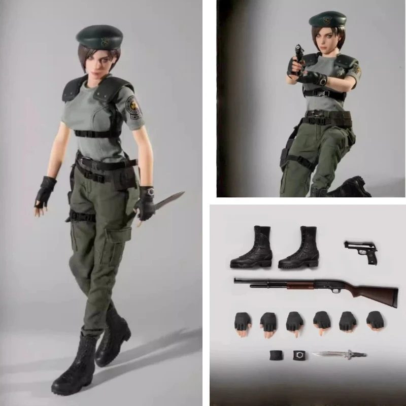 

Rt001 1/6 Scale Jill Special Tactics Police Uniform 12-Inch Full Set Action Figure Soldier Military Collectible Toy In Stock
