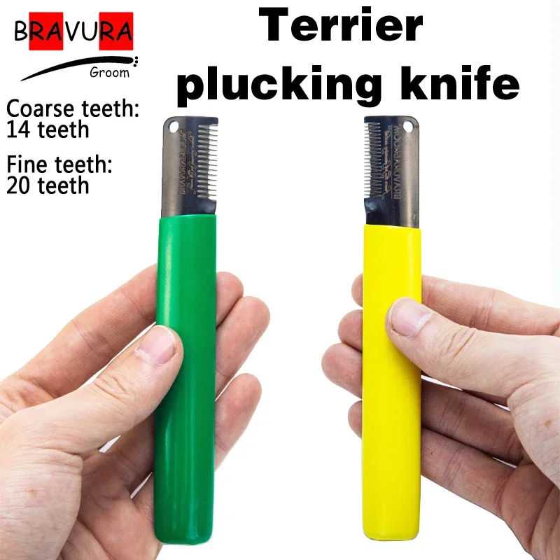 

Pet Groomer Dog Accessories Comb for Terrier Plucking Knife Steel Hair Pulling Tool Dog Beauty Supplies High-Quality