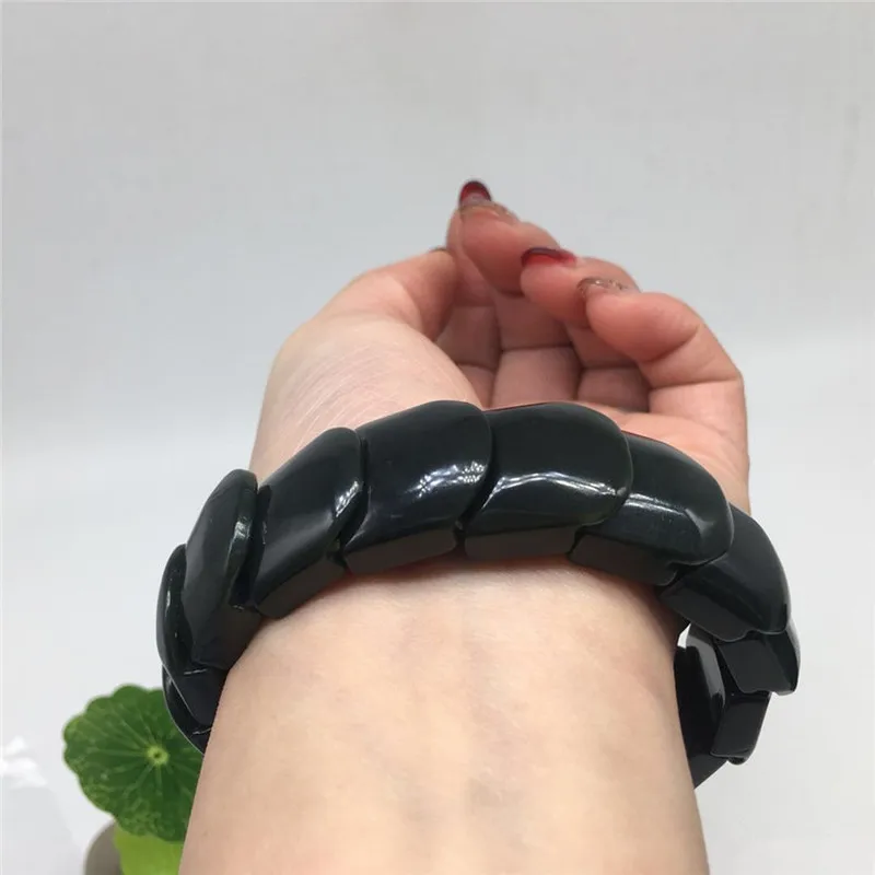 Natural Fish Scale , Hotan Green Jade Bracelet