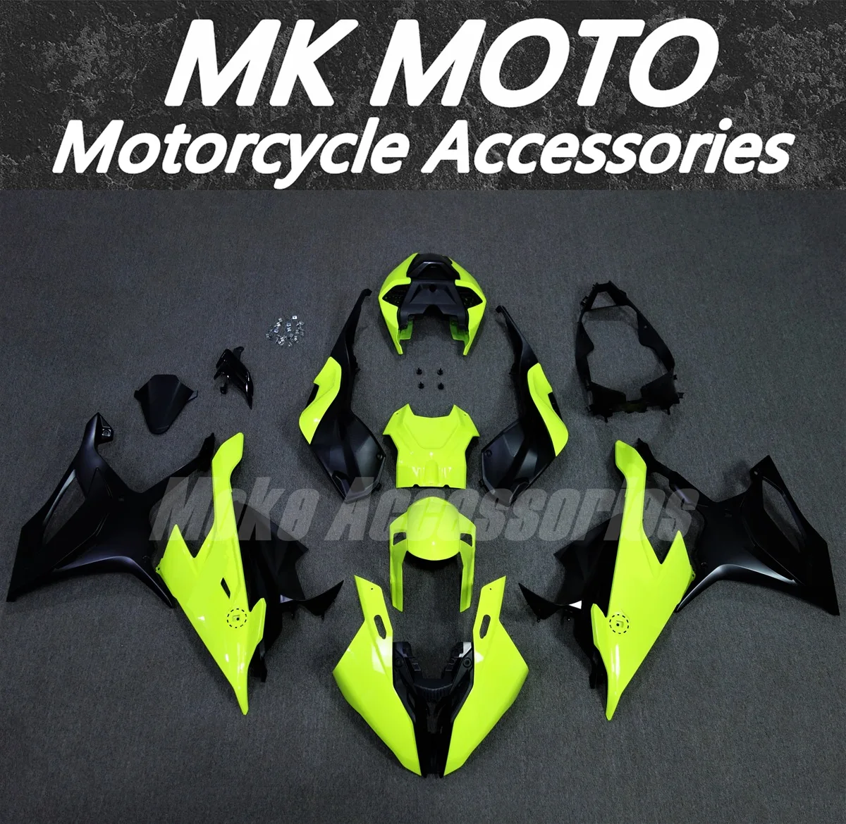 

Комплект обтекателей, подходит для M1000RR S1000rr 2019 2020 2021 2022, кузов высокого качества, ABS, инъекция, цвет черный