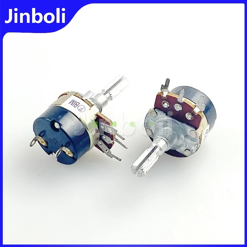 1PCS Type 138 Dimming Rotary Potentiometer B1M Fan Adjustment Switch Handle Length 25MM Speed Control Switch