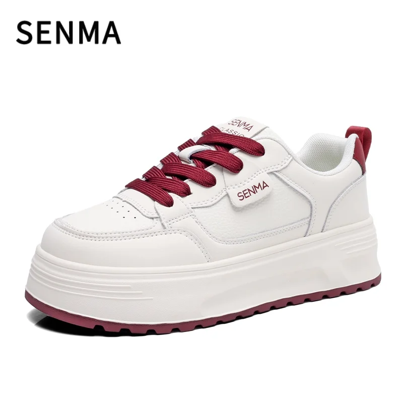 

SENMA Women Shoes Thick-Soled Casual Women's Height-Increasing Shoes Casual 5cm Height Increase Low-Top Shoes Sneakers for Women