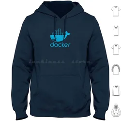 Docker Faded Hoodies Long Sleeve Docker Kubernetes Kube Dev Full Stack Golang Cloud Aws Redis Github Go Code