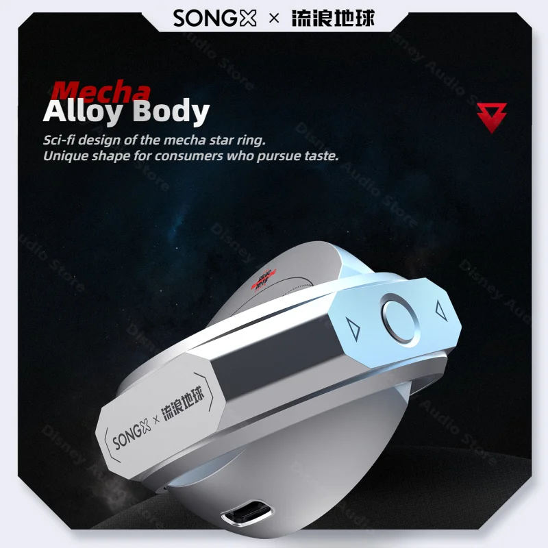 Imagem -06 - Songx-wandering Terra Tws Fones de Ouvido sem Fio Bluetooth qi Fones de Carregamento sem Fio Enc Cancelamento de Ruído Sports Gaming Headphone