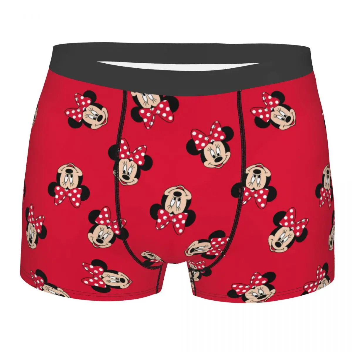 

Мужские трусы-боксеры с 3D-принтом Минни Маус