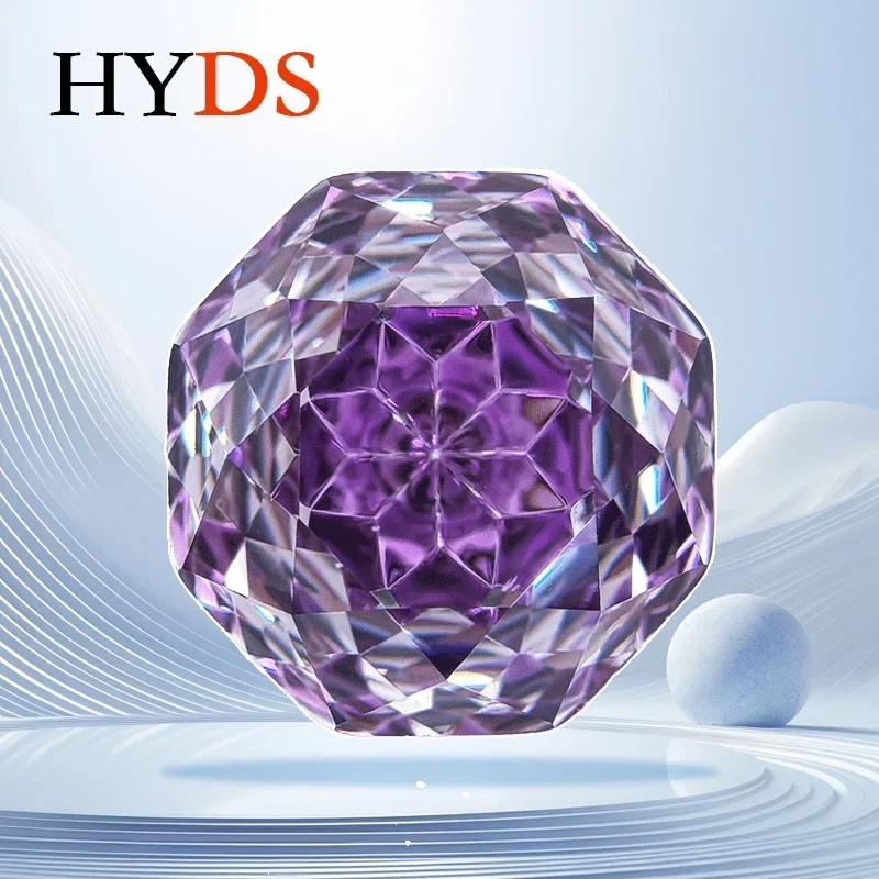 

Cubic Zirconia Rose Cut Purple Color Wholesale Charms Beads for Matching Jewelry Making Earrings Rings Materials No Certificate