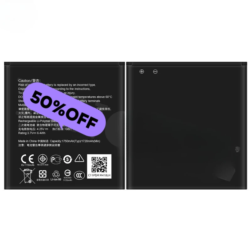 0 Cycle C11P1403 Battery for ASUS A450CG ZenFone 4.5 Phone High Quality Replacement Battery Lithium Polymer Bateria with Tools