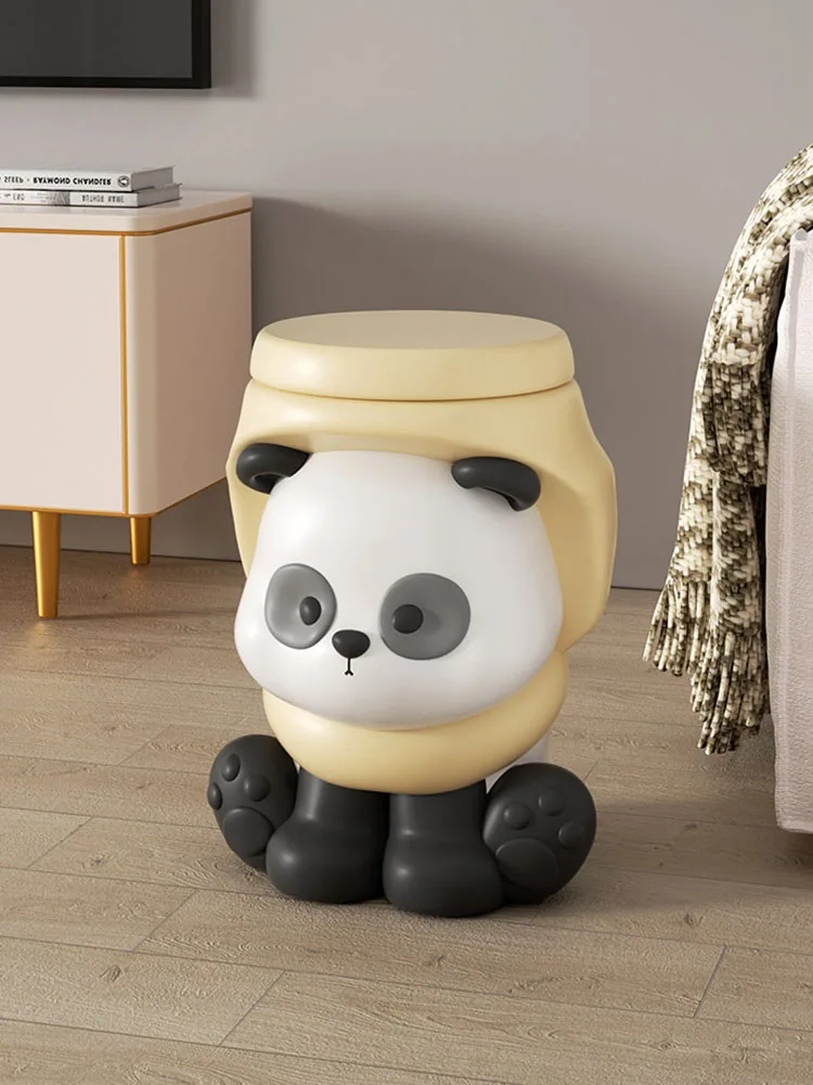 Cute Little Bear Sculpture Stool,Home Living Room,Sofa Entrance Shoes Exchange Stools,Floor Decoration,Bedside Table Customized