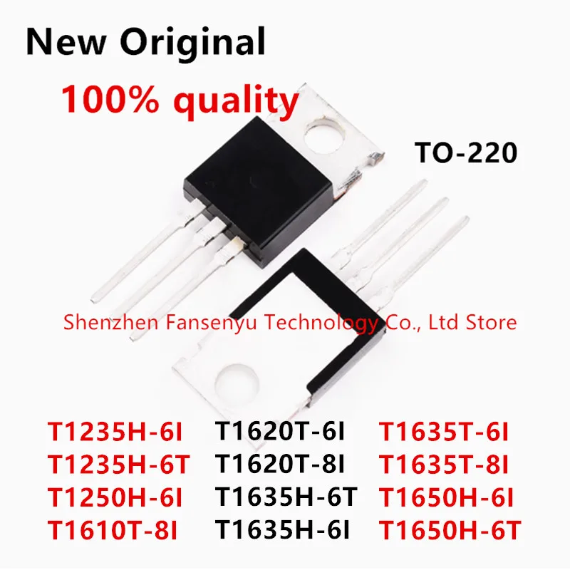 10pcs T1235H-6I T1235H-6T T1250H-6I T1610T-8I T1620T-6I T1620T-8I T1635H-6T T1635H-6I T1635T-6I T1635T-8I T1650H-6I T1650H-6T