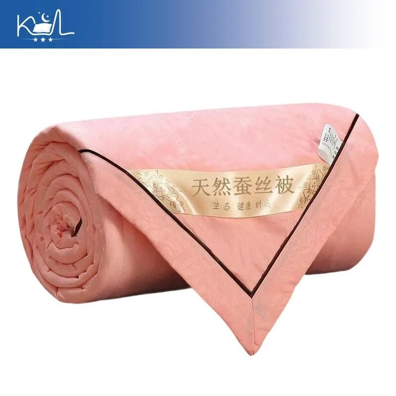 

Шелковое одеяло Mulberry: летнее охлаждающее одеяло-плед для кондиционированных помещений, подарочное постельное белье в упаковке