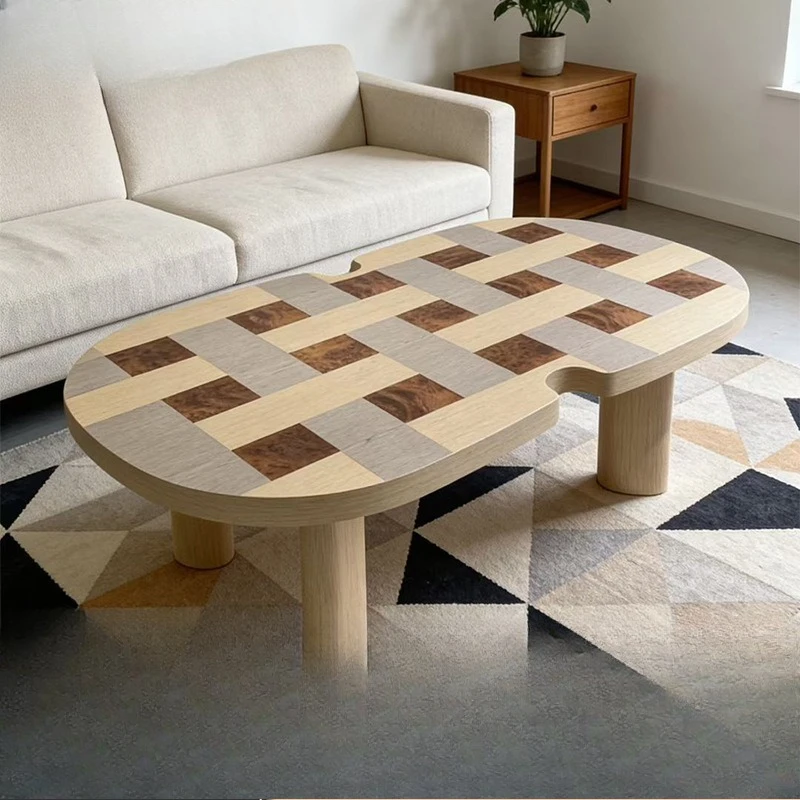 

Coffee table small apartment living room cloud coffee irregular simple tea