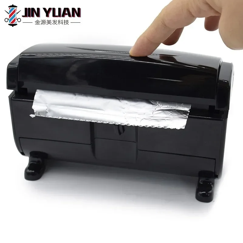 Hairdressing Tin Paper Cutter Nail Tin Paper Storage Box Automatic Cutting Storage Box Convenient Tin Paper Cutting Machine