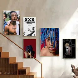 Hip Hop Z-XXXTentacion Poster  Painting Wall Art Picture Canvas Prints Home Decoration Poster for Living Room No Frame