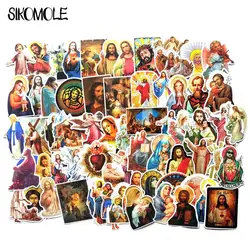 10/30/68pcs Cartoon Jesus Christian Prayer Stickers DIY Toys Luggage Motor Luggage Notebook Blessing Graffiti Decals Sticker F5